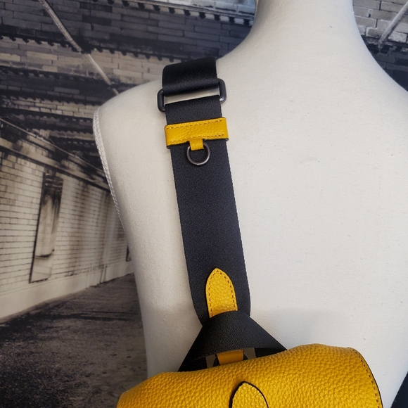 Coach Sling Bag with Button Closure - Picture 5 of 17